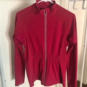Athleta Red Track Jacket XS